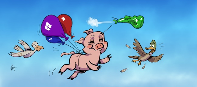 Airborne Bacon